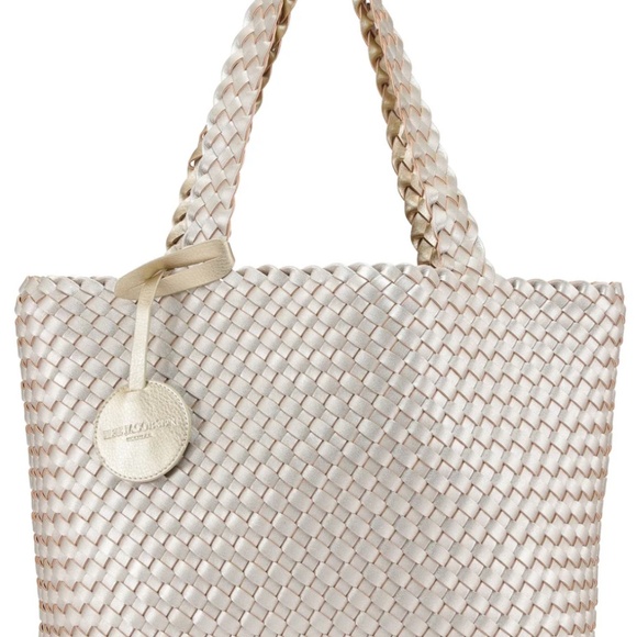 NEW with Tags Reversible Ilse Jacobsen Woven Tote Bag - Picture 3 of 9